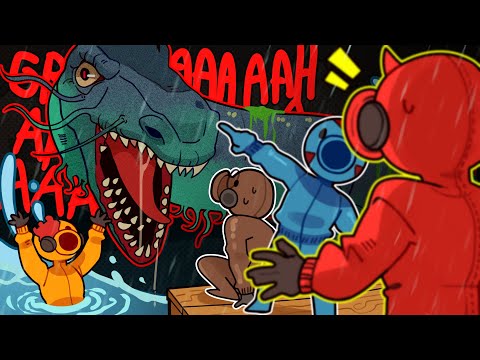 The LOCH NESS MONSTER Found Our Raft!! | Zort