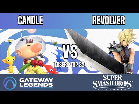 Gateway Legends - Losers Top 32 - Candle(Olimar) Vs. Revolver(Cloud)