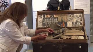 Opening Harry C Byron&#39;s WWII Footlocker
