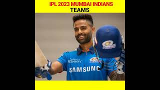 Mumbai Indians team ipl 2023 🏏 #shorts @Sports Edge Cricket
