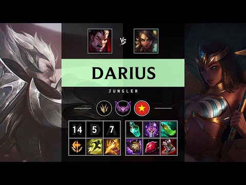 Darius Jungle vs Nidalee - VN Master Patch 25.18