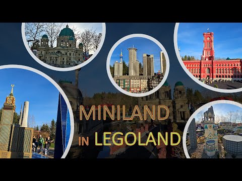 MINILAND LEGOLAND Deutschland 2024 | Günzburg 🇩🇪 | Walking Tour | Best attractions Lego City 