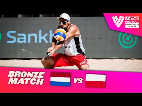 "Van De Velde/Immers vs. Łosiak/Bryl -  Bronze Match Highlights Uberlandia 2023 #BeachProTour"