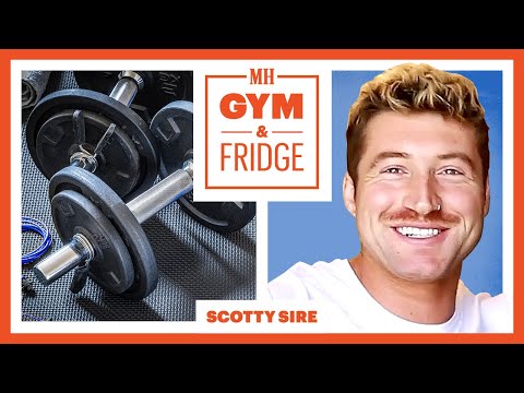 Scotty Sire Shows His Gym & Fridge | Gym & Fridge | Men's Health