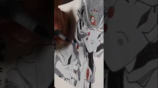 【紙に宿る狂気！】鬼滅の刃の累を描く！
