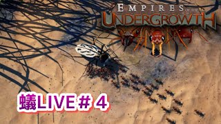 【蟻＃4】まったりと蟻をお届け。β版コンテンツも！【Empires of the Undergrowth】