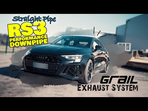 GRAIL | AUDI RS3 8Y PERFORMANCE DOWNPIPE + EXHAUST SYSTEM