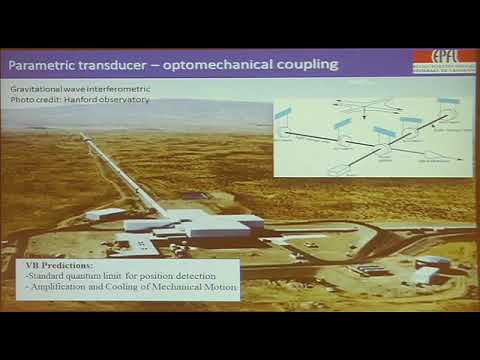 2012 Collège de France - Cavity optomechanics