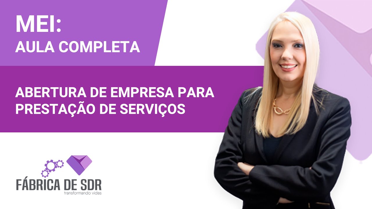 Aulão sobre abertura de MEI para prestação de serviços - Com Erika Olaf Silva