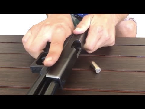 How to Unload A Glock Handgun