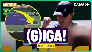 IGA BYŁA GIGA! KAPITALNY MECZ POLKI! ŚWIĄTEK - MUCHOVA, SKRÓT MECZU