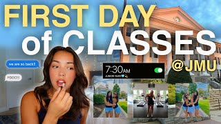 FIRST DAY(S) OF CLASSES *VLOG* | james madison university
