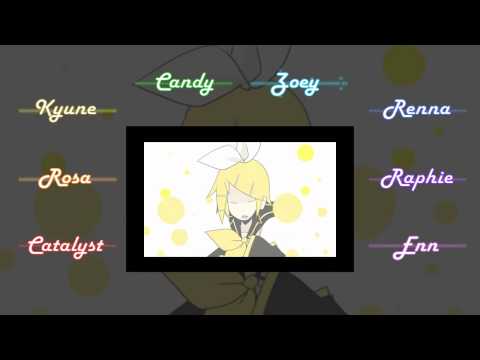 【Café Kuma】 Kokoro「心」【8+1人歌ってみた】 (Cantonese Version)