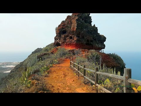 Sendero desde Chinamada hasta la Punta del Hidalgo, Anaga - Tenerife 4K - Canary Islands