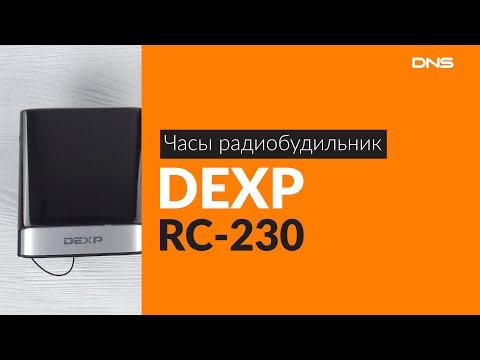 Распаковка часов радиобудильника DEXP RC-230 / Unboxing DEXP RC-230