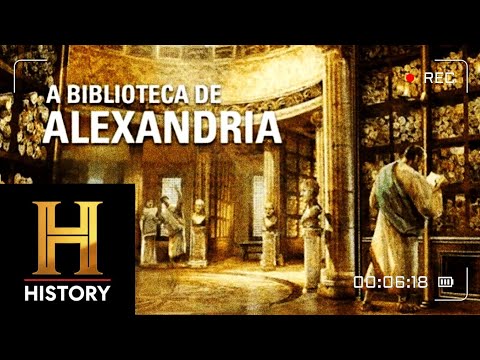 A biblioteca de Alexandria! Documentario history channel dublado em português do Brasil ptbr