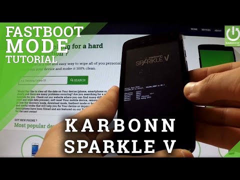 How to enter Fastboot Mode KARBONN Sparkle V - Open and Exit Fastboot