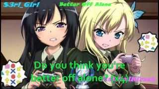 Cover art for better off alone