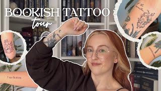 Bookish Tattoo Tour ❤️‍🔥 |  Showing You My Book-Related Tattoos