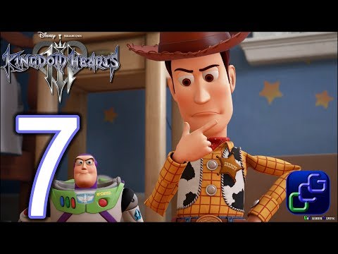KINGDOM HEARTS 3 PS4 Walkthrough Proud Mode - Part 7 - Kingdom of Corona: The Tower