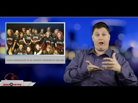 ‘Vagina Monologues’ in ASL donates thousands of dollars (ASL - 2.27.19)