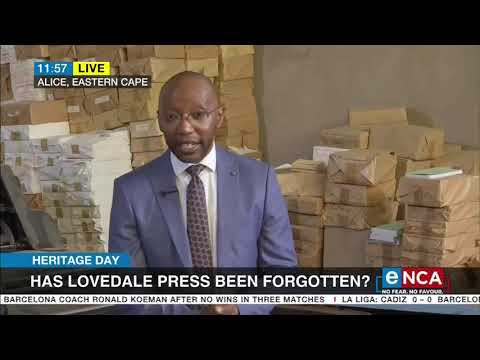 Heritage Day | Has Lovedale Press been forgotten? Part 3