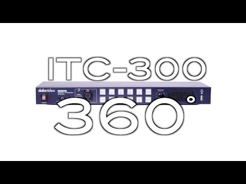 Datavideo ITC-300 - 8-port CAT Wired Intercom System - Avacab AV