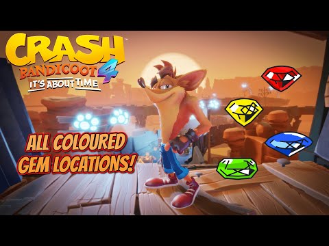 All Special Gems! - Crash Bandicoot 4: It's About Time