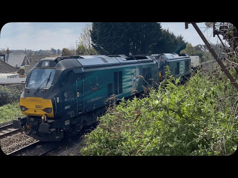 DRS Nuclear Waste Movement | Bridgwater - Crewe Coal Sidings | 68001 “Evolution” & 68018 “Vigilant”