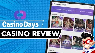 Casino Days: Online Casino Review ($1000 Bonus + 100 Free Spins)🔥