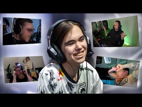 Pros & Streamers React to Donk’s Craziest Moments!