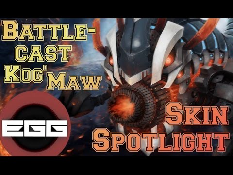 Battlecast Kog'Maw Skin Spotlight - League of Legends Skin Review [HD]