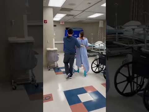 45 minutes after Knee Replacement!!  **wonderful anesthesia for outpatient joint replacement