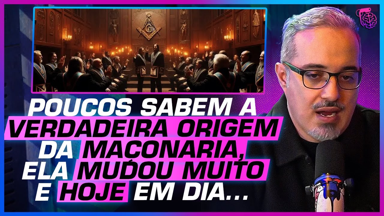 DANIEL LOPEZ fala sobre o MISTÉRIO da MAÇONARIA e a RELAÇÃO dela na HISTÓRIA