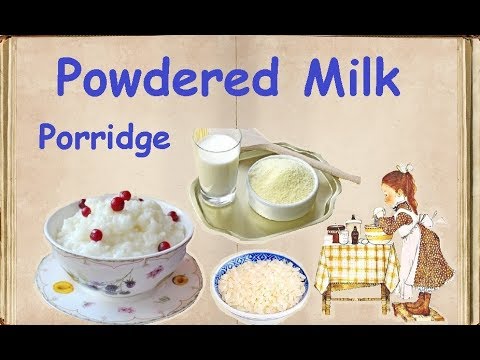 Powdered Milk Porridge / Book of recipes / Bon Appetit