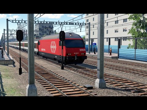 Im Intercity von Basel nach Pratteln | Transport Fever Basel Dreiländereck