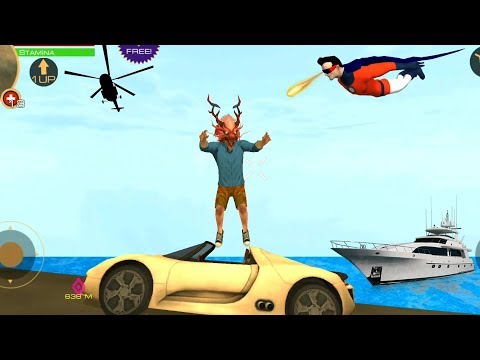 Grand Vegas Crime (Dragon Mask Attack on Beach Girl ) - Mission complete || Android Gameplay - HD