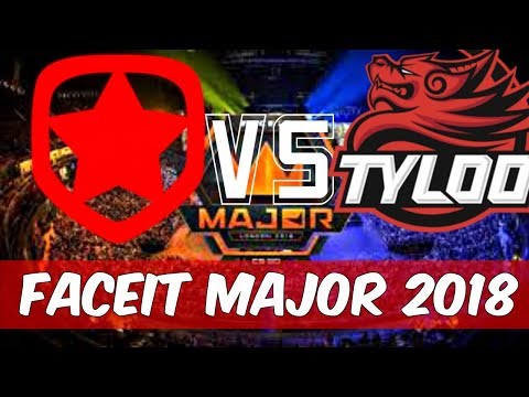 Gambit  vs Tyloo - Inferno - FACEIT Major london 2018 - Challenger Stage - csgo highlights