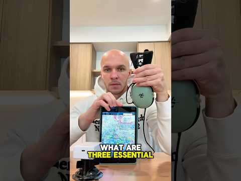 What are three essentials every pilot needs? #foreflight #studentpilot #cessna172 #aviation