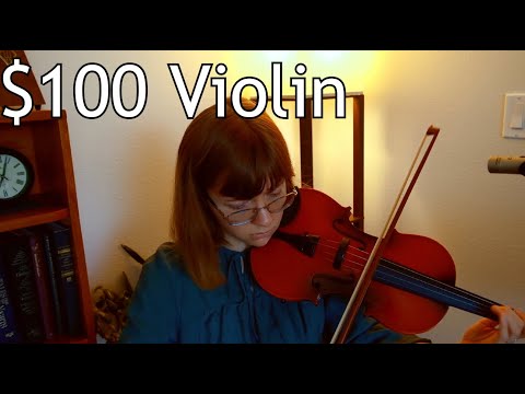 100 Dollar Vangoa Violin - Set-up and Review