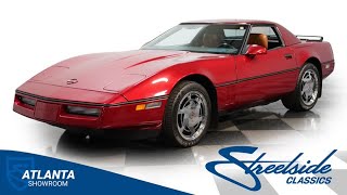 Video Thumbnail for 1989 Chevrolet Corvette Convertible