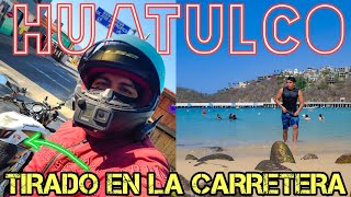 RECORRIENDO LA COSTA DE OAXACA 🏍✅️ Huatulco - San José del Pacífico - playa la entrega - Zipolite