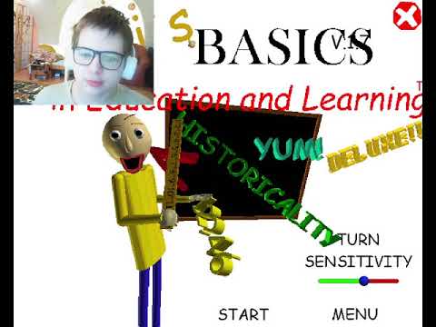BALDI MA SKORO PRIZABIL!!! Baldis Basics Mod: Baldi's Basics Deluxe 1.7
