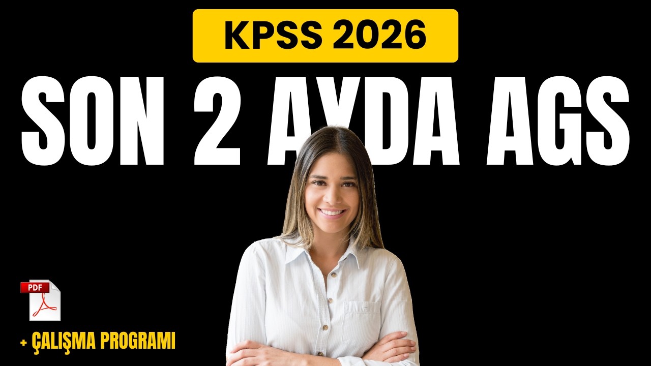 Sıfırdan Son 2 Ayda AGS Kazanmak 💪 + AGS Çalışma Programı / MEB-AGS 2026
