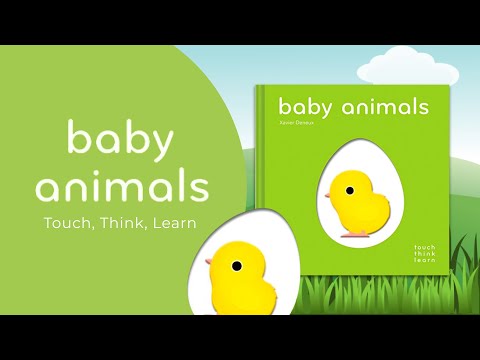 Книжка з тактильними відчуттями TouchThinkLearn: Baby Animals - купити за 456,00 грн., ISBN 9781452145198 Книжка з тактильними відчуттями TouchThinkLearn: Baby Animals - купити за 456,00 грн., ISBN 9781452145198
