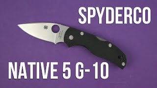 Spyderco C41GP5 - відео 1