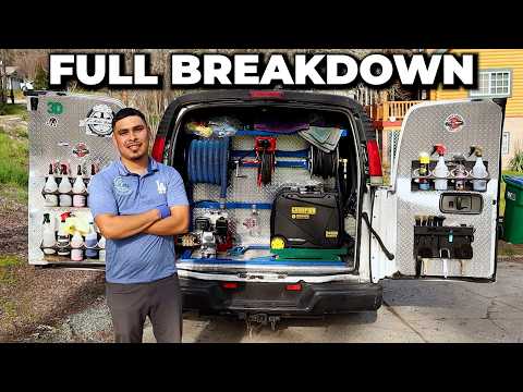 Thumbnail for Everything Inside My Detailing Setup - 2002 Chevy Express - J's Mobile Detailing by Car
