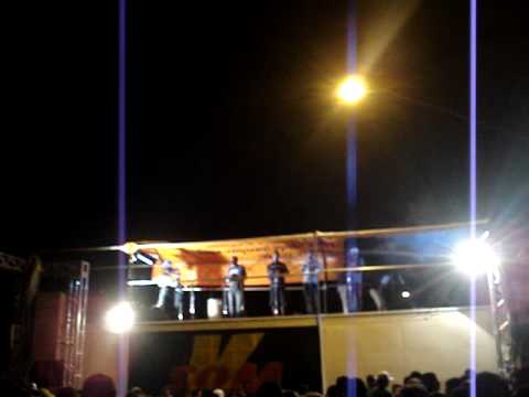 GRUPO SENTIMENTO NO AR ABRINDO SHOW DO SAMPRAZER NO JD: MACEDÔNIA