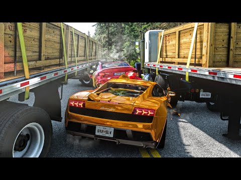 REALISTIC LUXURY CAR CRASHES 22/10/2022 - BeamNG.Drive