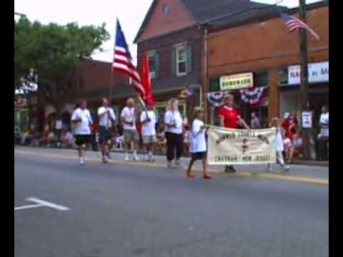 Morris County Militia-Chatham NJ-07/04/07-The Last March...